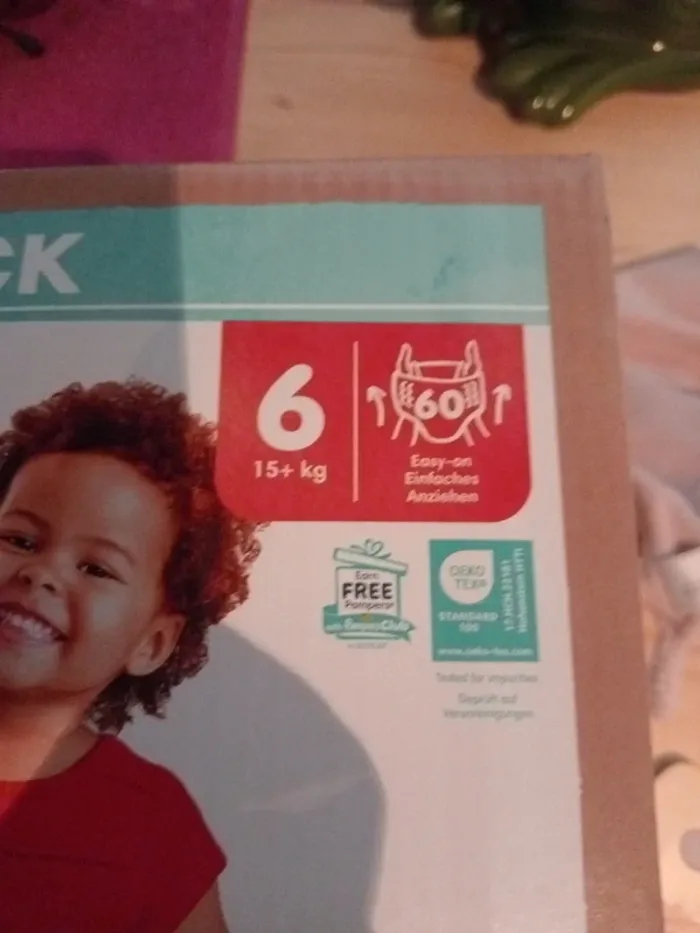 Pants Pampers harmonie taille 6 - photo numéro 2
