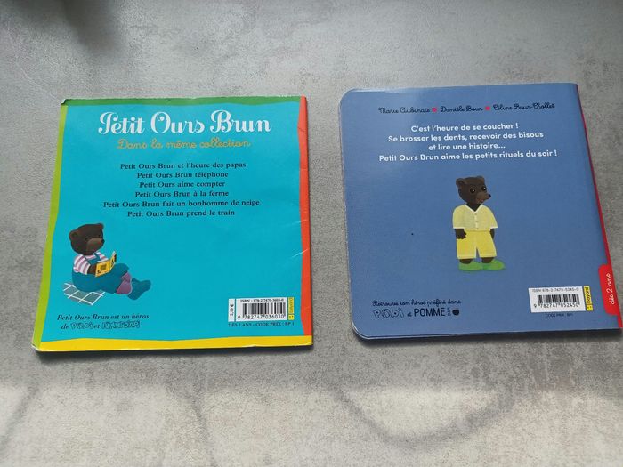 Lot de 2 livres Petit Ours Brun - photo numéro 2