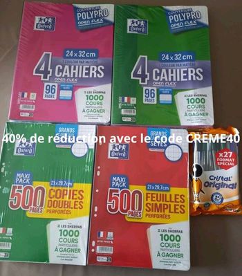 Lot fourniture scolaire
