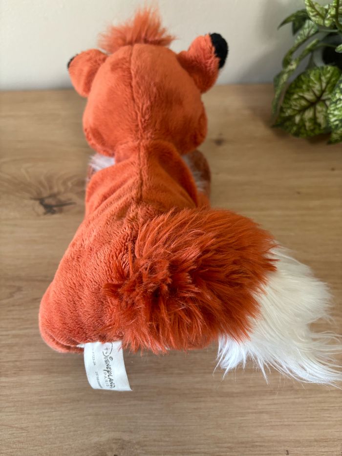 Doudou peluche renard rox et Rouky Disneyland Paris - photo numéro 5