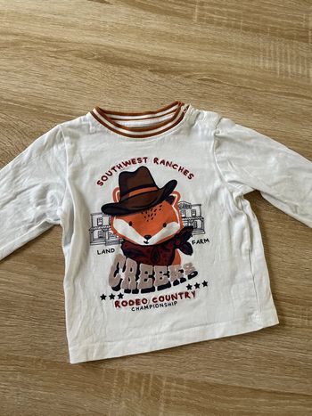 T-shirt manches longues - 12 mois