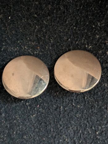 Boucles d'oreilles a clips argentées