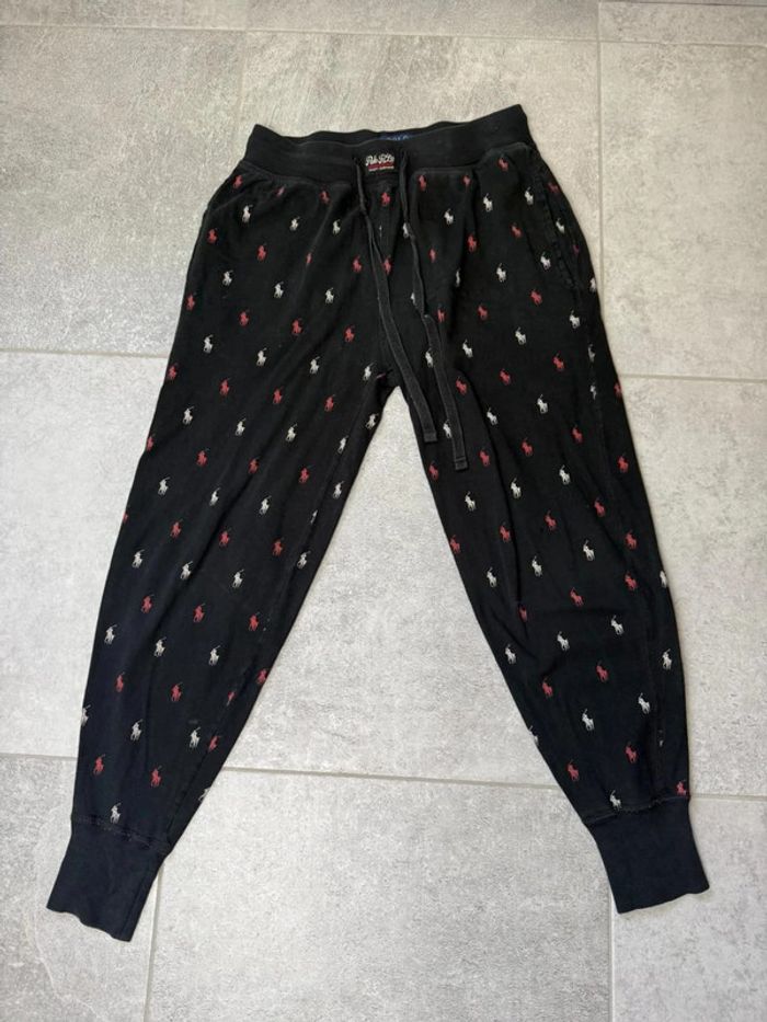 Pantalon de pyjama Polo Ralph Lauren homme noir taille S - photo numéro 2