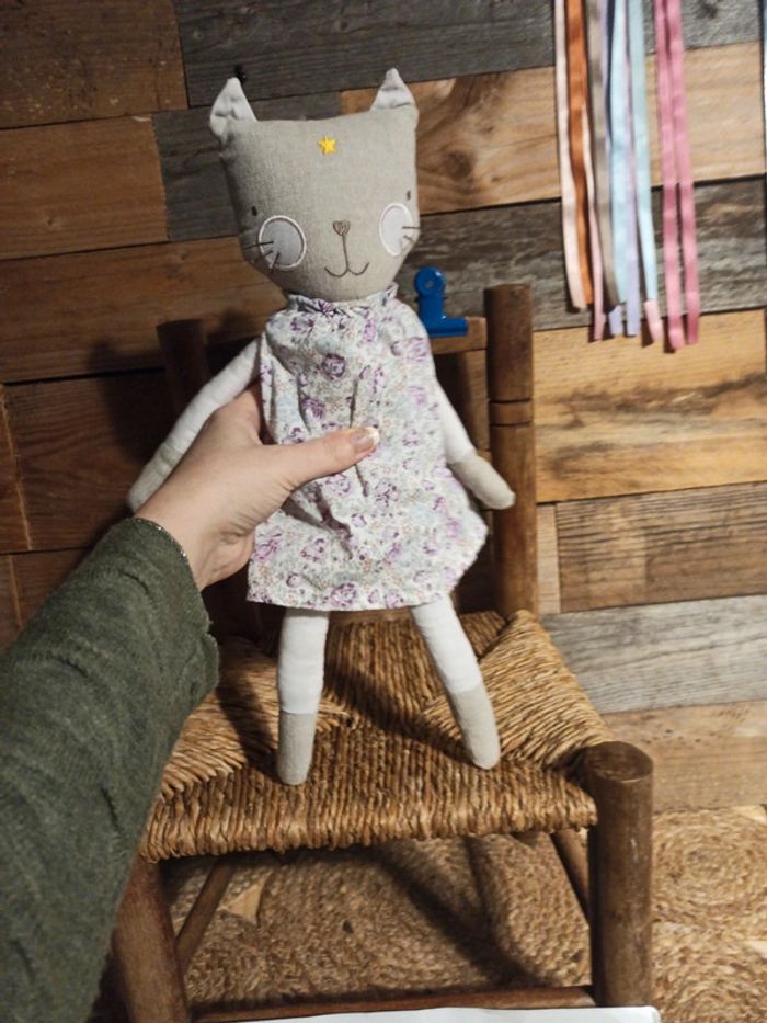 Peluche chat atmosphera for kids tbe - photo numéro 4