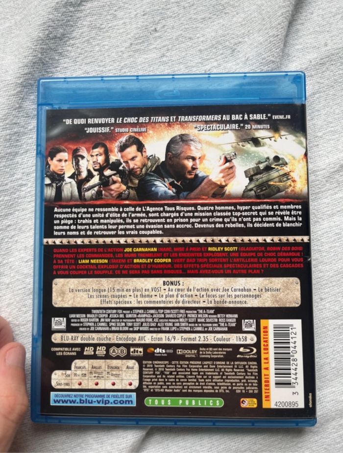 Blu-ray agence tous risque - photo numéro 2