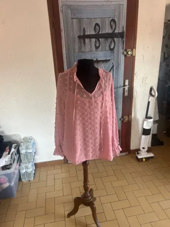 Jolie blouse manches longues Shein grande taille