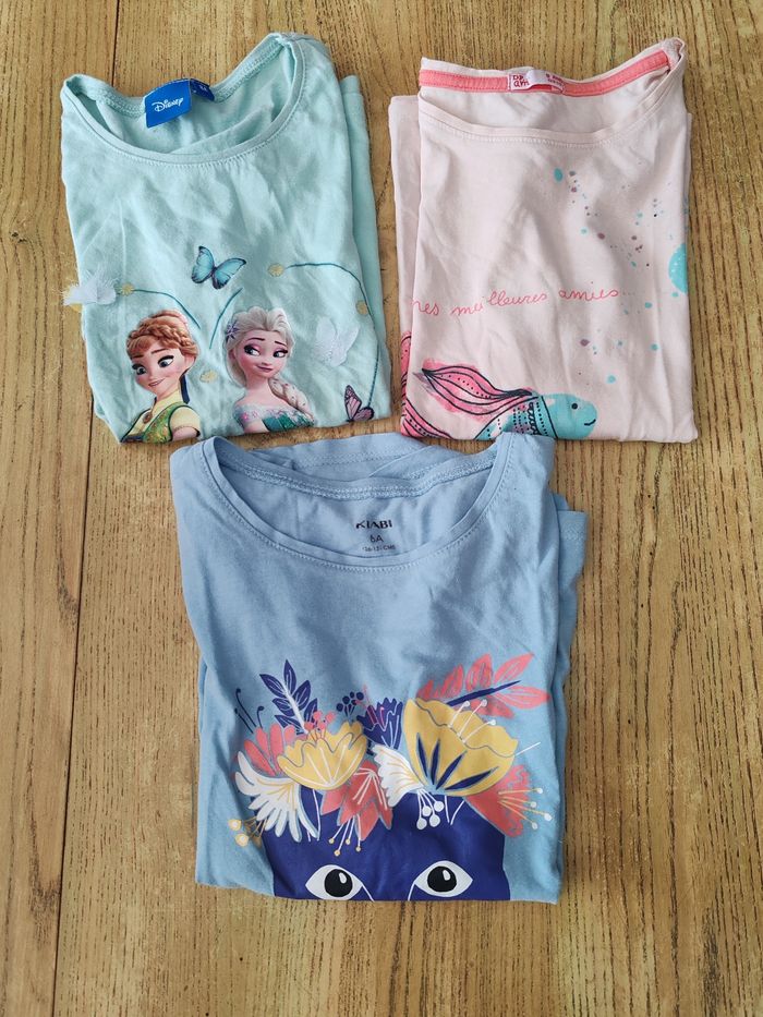 Lot de t-shirt manches courtes