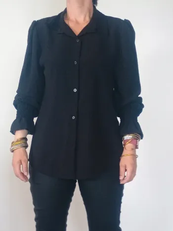 Chemise noire basique – Taille 1