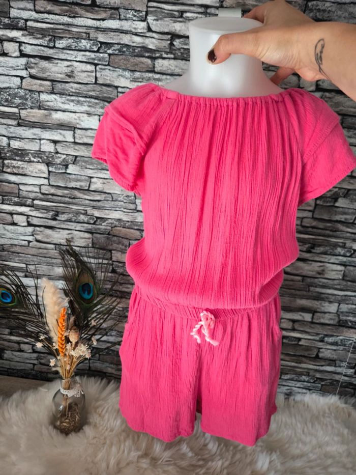 🩷 Superbe combishort fushia In Extenso en 8 ans 🩷 - photo numéro 2