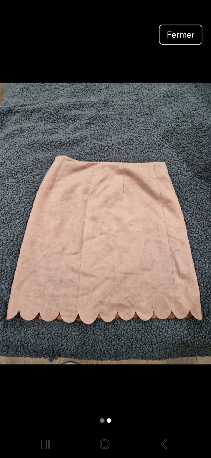 Jupe vieux rose - photo numéro 2