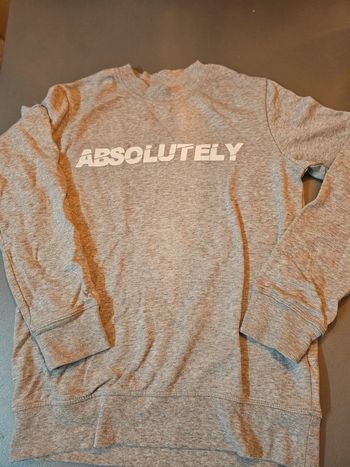 Sweat kiabi gris