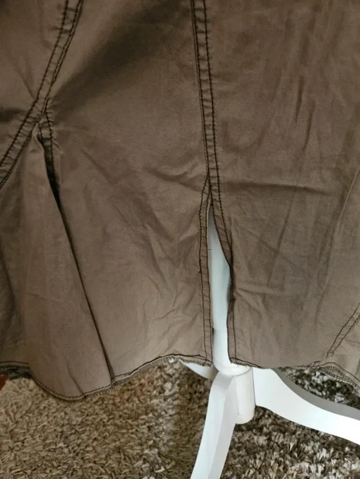 Jupe kaki évasée Mystic Taille 42 Neuve - photo numéro 6