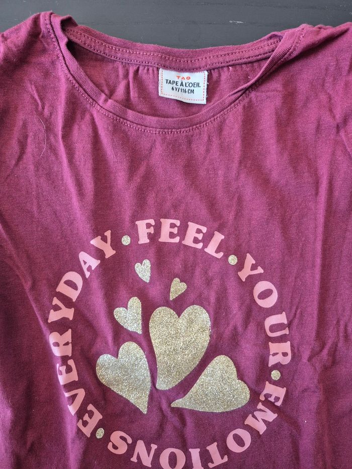 T-shirt TAO taille 6 ans - photo numéro 2