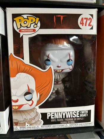 Funko Pop It (ça) Pennywis (with boat) #472