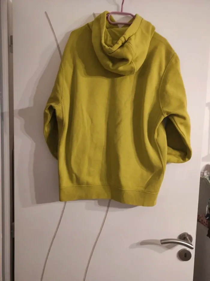 Sweat à capuche Nike vert anis taille M - photo numéro 2