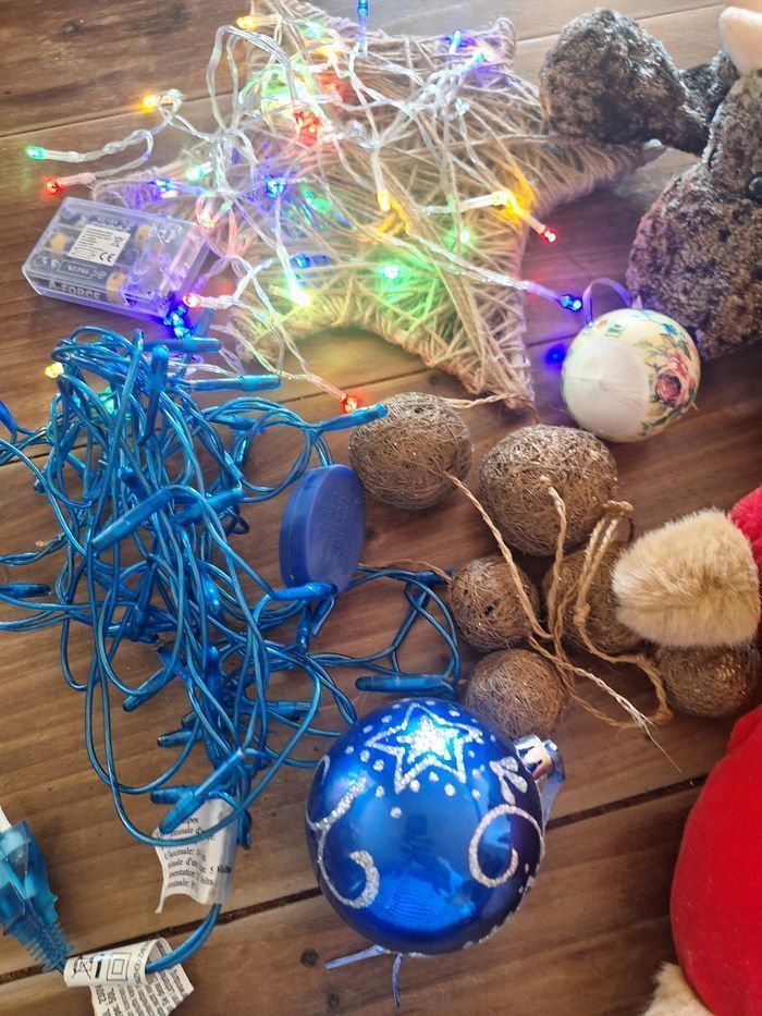 Lot de décorations  de Noël - photo numéro 2