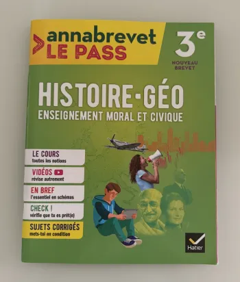 Annabrevet le pass 3e histoire - géo