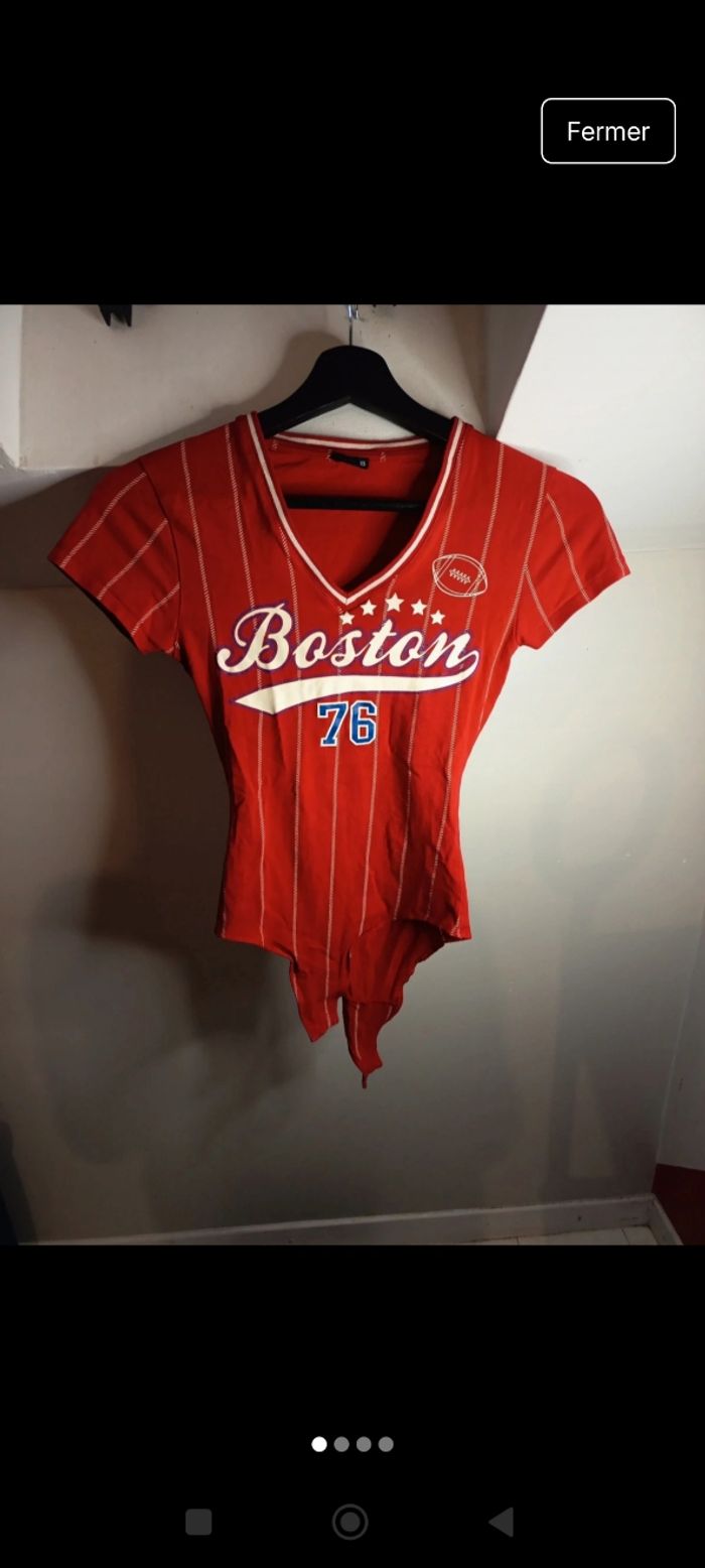 Body rouge ☘️ - photo numéro 2