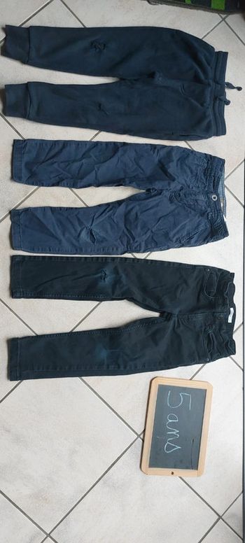 Jeans jogging 5 ans lot de 3