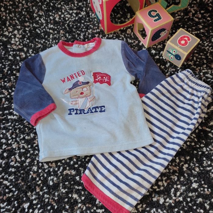 Pyjama velours kitchoun 12 mois