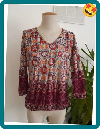 Blouse/chemisier d'été Taille L🌿🌈