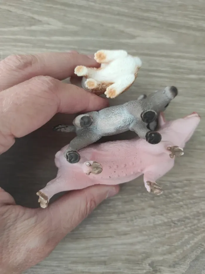 Lot de 3 animaux de la ferme Schleich - photo numéro 3