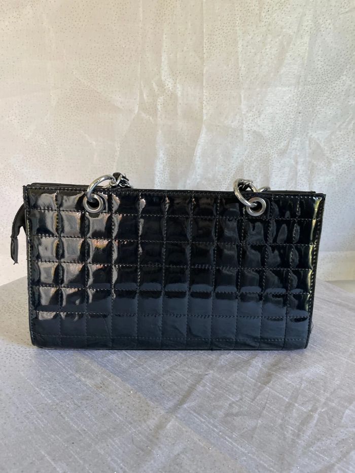 Sac à main noir matelassé – état quasi neuf - photo numéro 6
