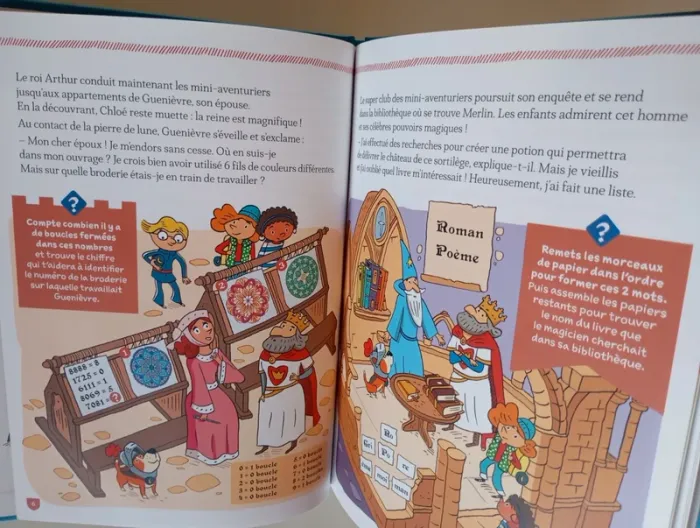 Le chateau endormi du roi Arthur - Enigmes et jeux - photo numéro 4