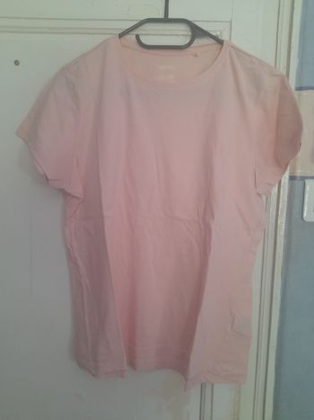 T-shirt rose, marque Esmara, taille M