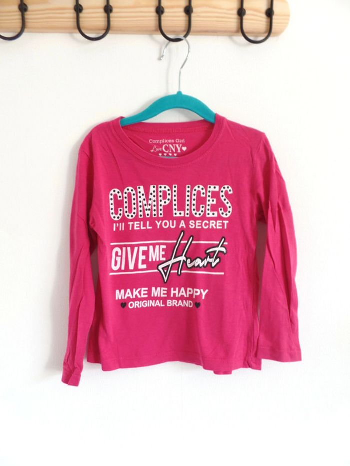 Tee-shirt manches longues Complices taille 6 ans