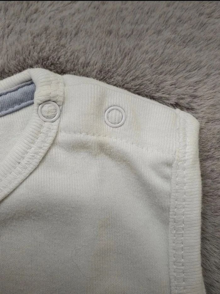 Neuf Débardeur Vertbaudet blanc 3 ans - photo numéro 4