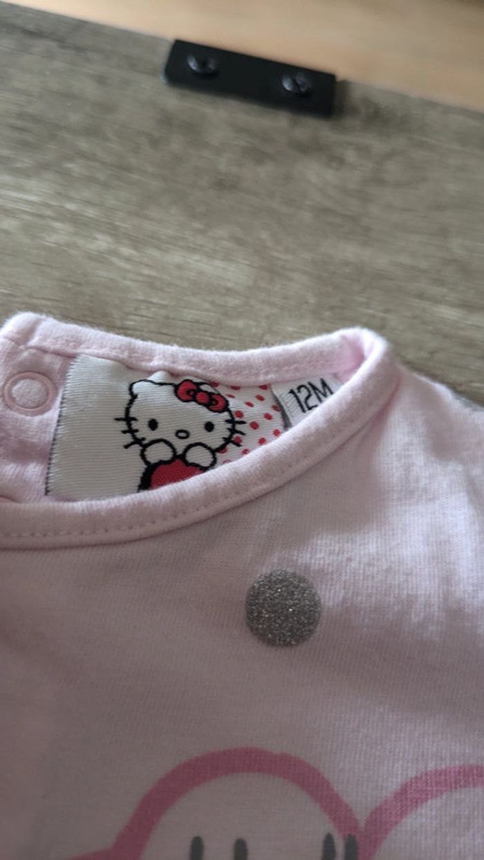 T.shirt à manches longues hello Kitty - photo numéro 2