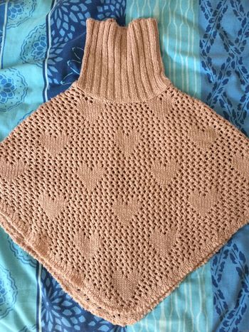 cape / poncho taille 4 ans