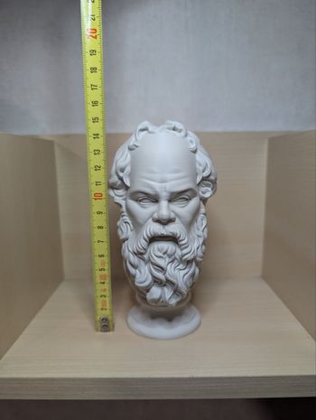 Buste Socrate - Figurine philosophie 3D