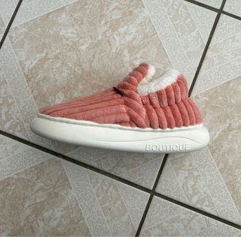 Pantoufles rose femme 36-37
