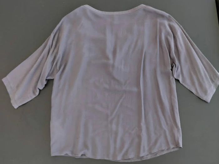 Blouse grise Naf Naf - Taille 38 - photo numéro 2