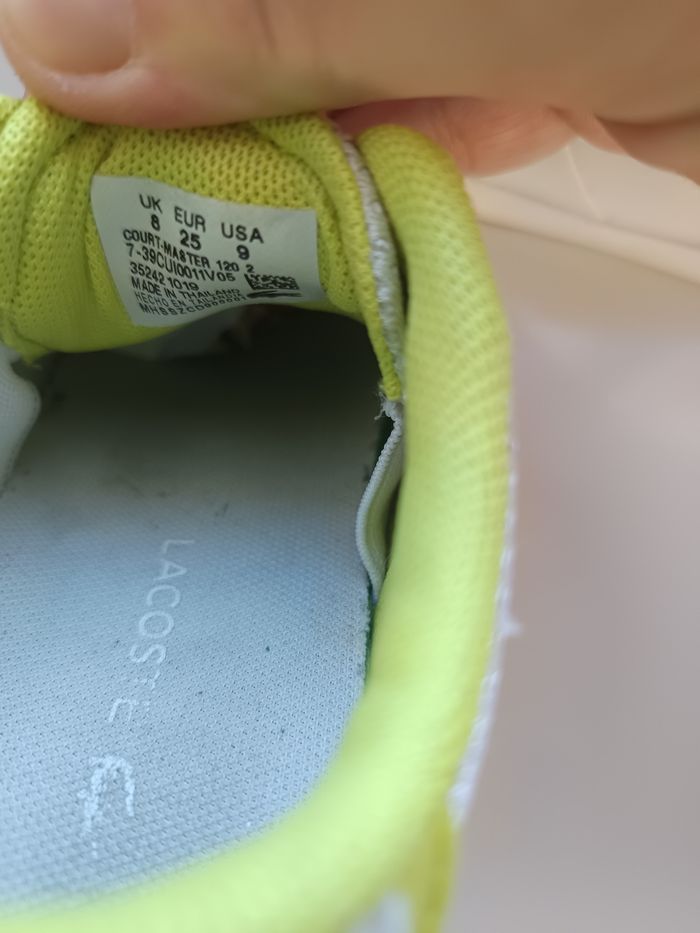 Basket Lacoste - photo numéro 4
