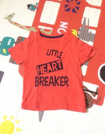 T-shirt little heart breaker 💔 - Taille 86 cm / 24 mois