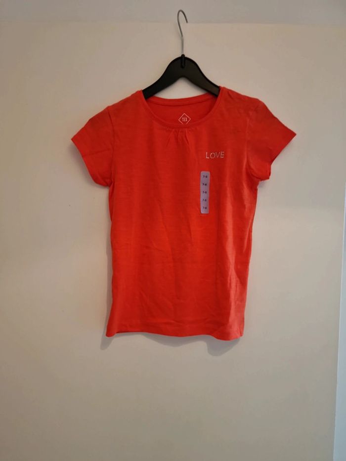 Tee-shirt manches courtes fille