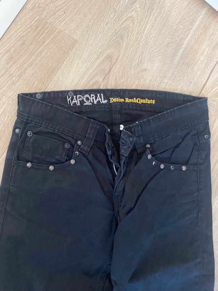 Pantalon noir kaporal - photo numéro 2