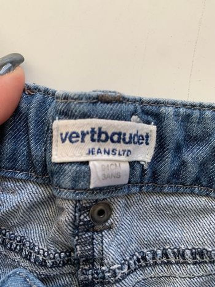 Jupe en jean Vertbaudet 3 ans - photo numéro 2