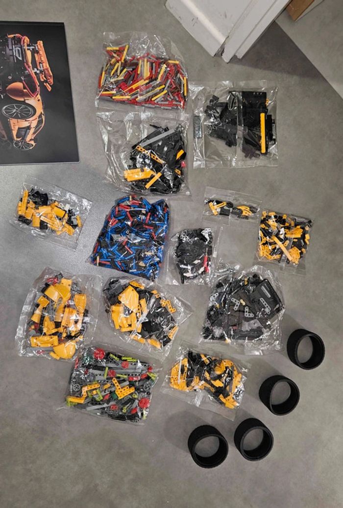 Kit de construction McLaren P1 Technic – Compatible avec LEGO (Set 42172) - photo numéro 5