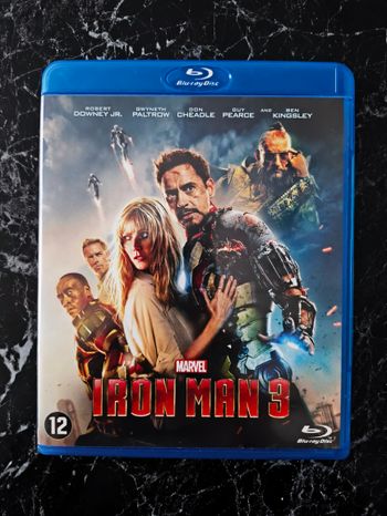 Iron Man 3 en Blu-ray