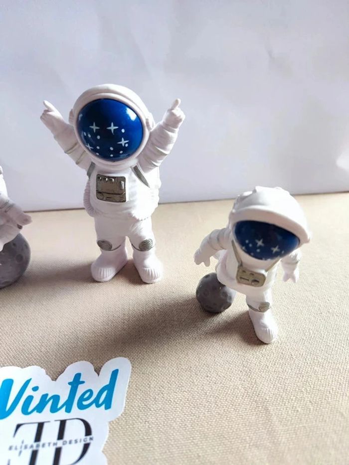 Lot de 4 figurine astronautes - photo numéro 4