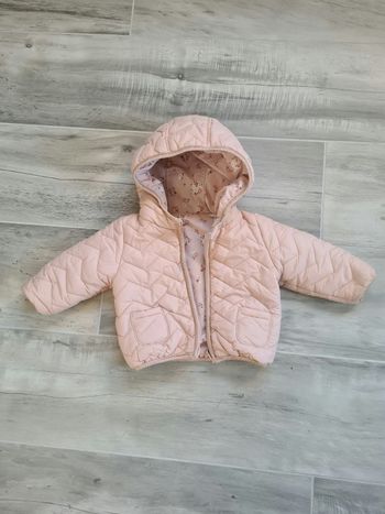 Doudoune réversible fille 9 mois