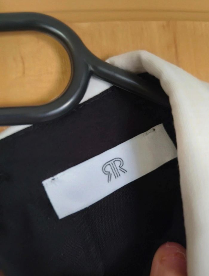 Robe noire col blanc chic la redoute - photo numéro 3