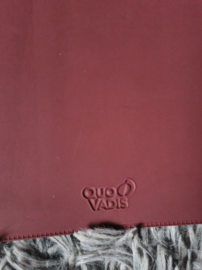 Protège cahier ou carnet de santé couleur Prune - photo numéro 4