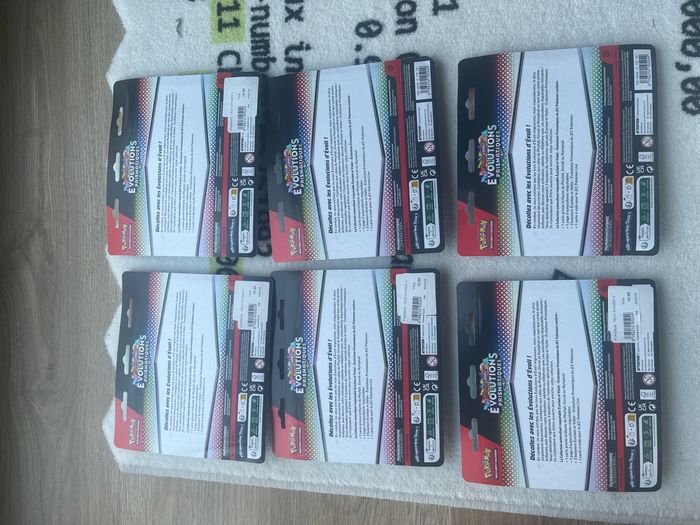 TRIPACK x6 Pokemon évaluation prismatique 8.5 + boite - photo numéro 4