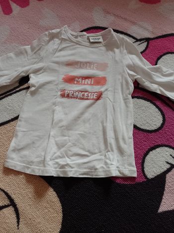 Tee-shirt jolie mini princesse 9 mois 