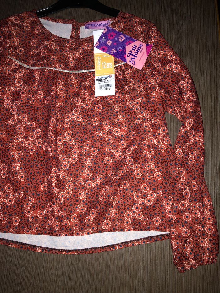 tunique blouse fille 12 ans - photo numéro 3